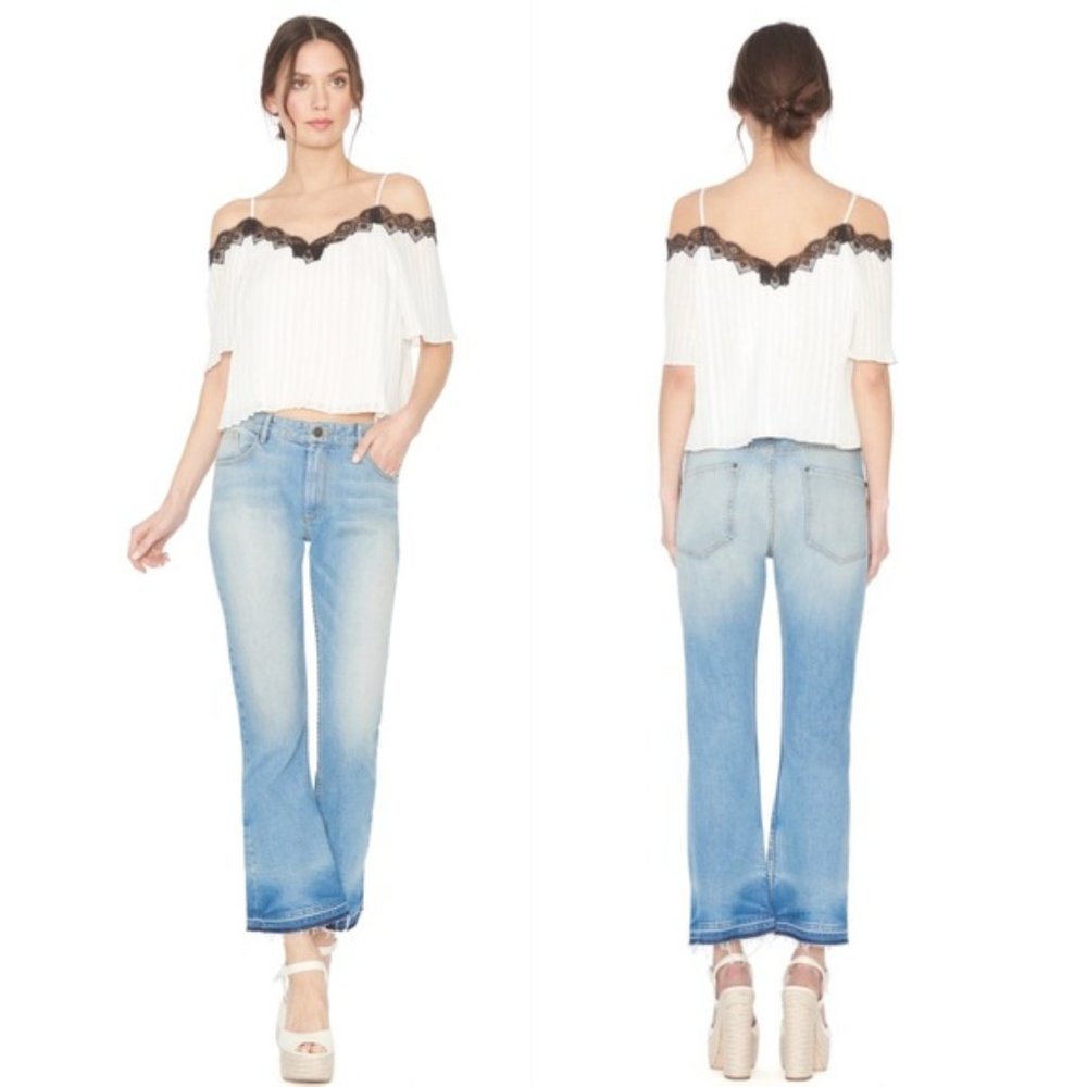 Alice & Olivia Fefe Cold Shoulder New (S)
